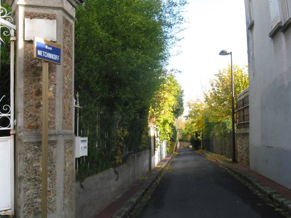 Вулиця Іллі Мечникова у Сєврі (Франція)