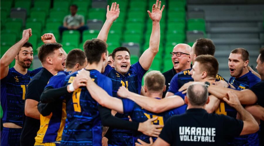 Сборная Украины вышла в четвертьфинал чемпионата мира по волейболу