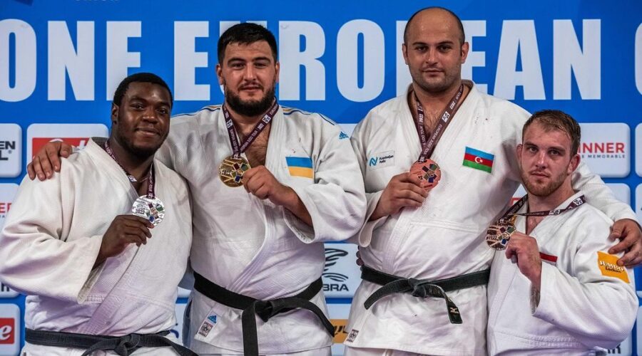 Украинские дзюдоисты завоевали четыре награды на открытом Кубке Европы