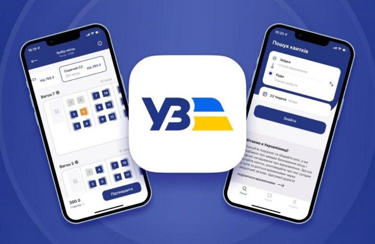 Укрзализныця обновила свое приложение для смартфонов